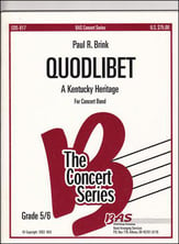 Quodlibet a Kentucky Heritage Concert Band sheet music cover
